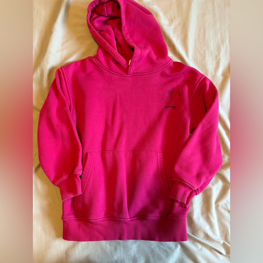 Zara pink skater hoodie
